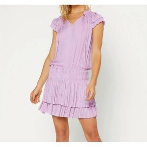 Current air Lilac Zoey pleated mini skirt Dress size S